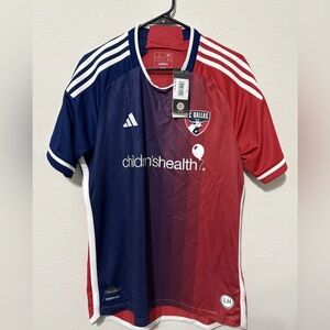 Adidas MLS FC Dallas 24/25 Home Jersey Men’s Large NWT